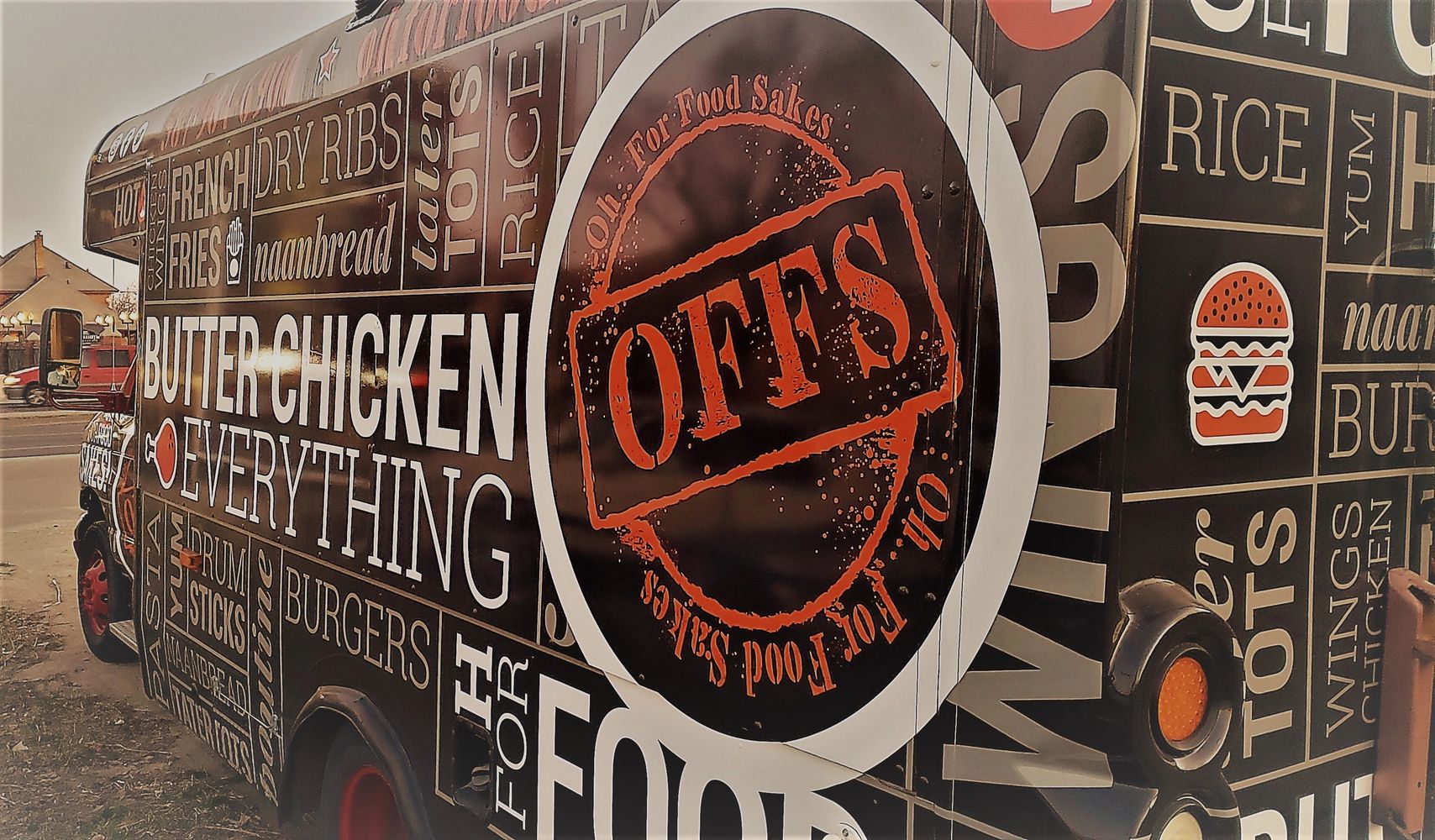 Ohforfoodsakes Food Truck, Butterchicken, Fusion Food